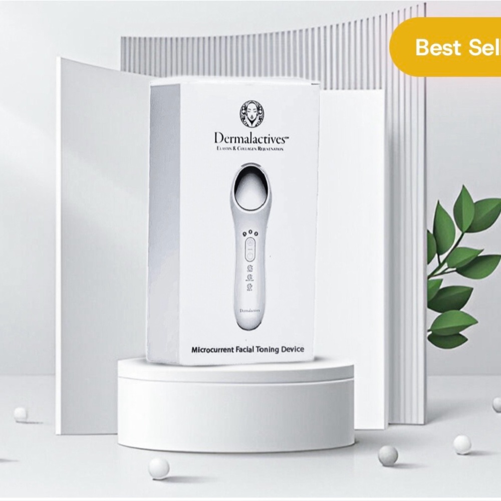 DERMALACTIVES MICROCURRENT FACIAL TONING DEVICE - BRAND NEW in a SEALED box!